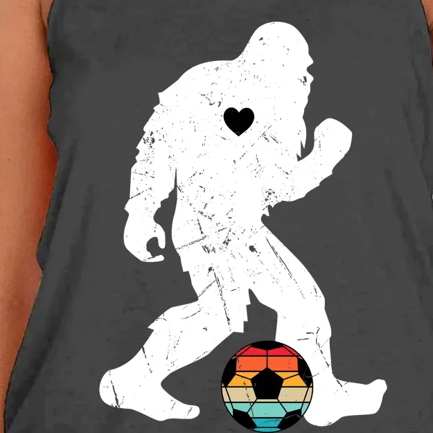 Bigfoot Soccer Women's Knotted Racerback Tank