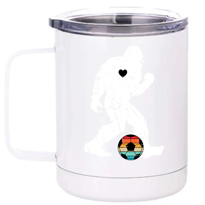 Bigfoot Soccer Front & Back 12oz Stainless Steel Tumbler Cup