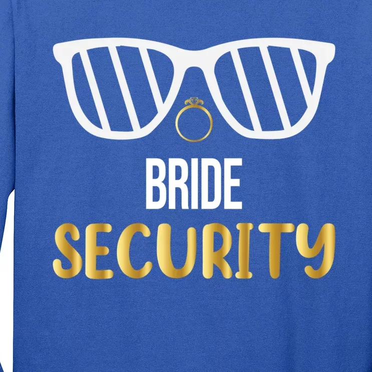 Bride Security Bridesmaid Party Bachelorette Sunglasses Gift Long Sleeve Shirt