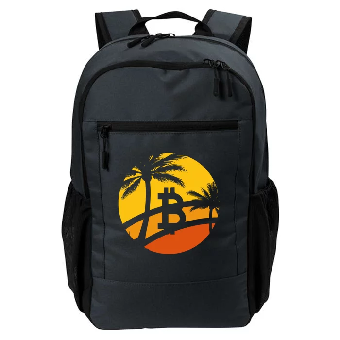 Bitcoin Summer Beach Time Gift Daily Commute Backpack