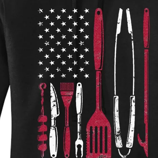 BBQ Smoker Barbecue Chef Smoking Tools Grilling Pit Master Women's Pullover Hoodie