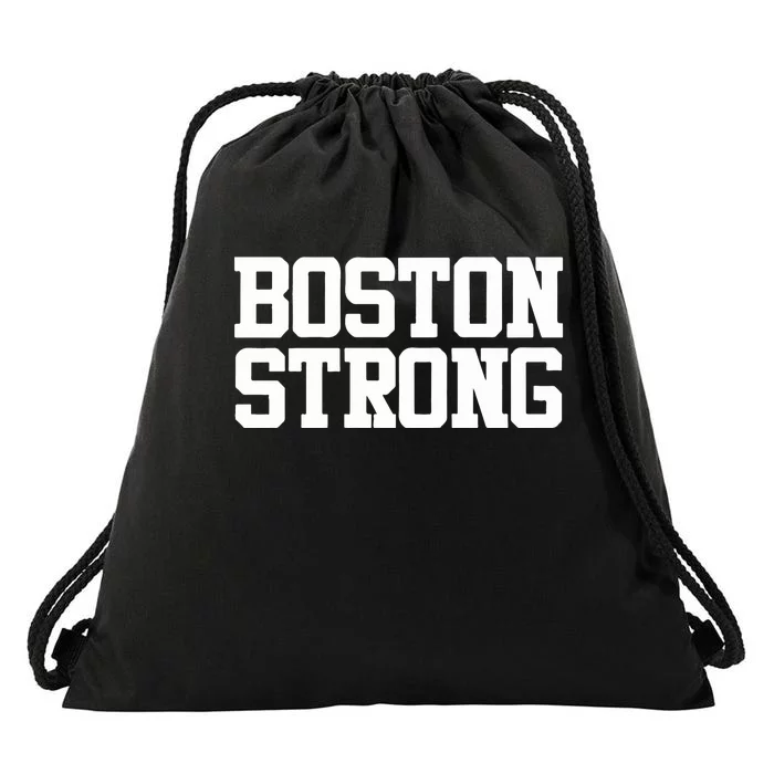 Boston Strong Drawstring Bag