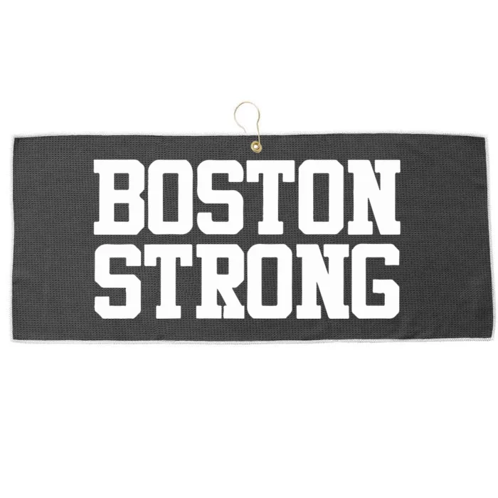 Boston Strong Large Microfiber Waffle Golf Towel