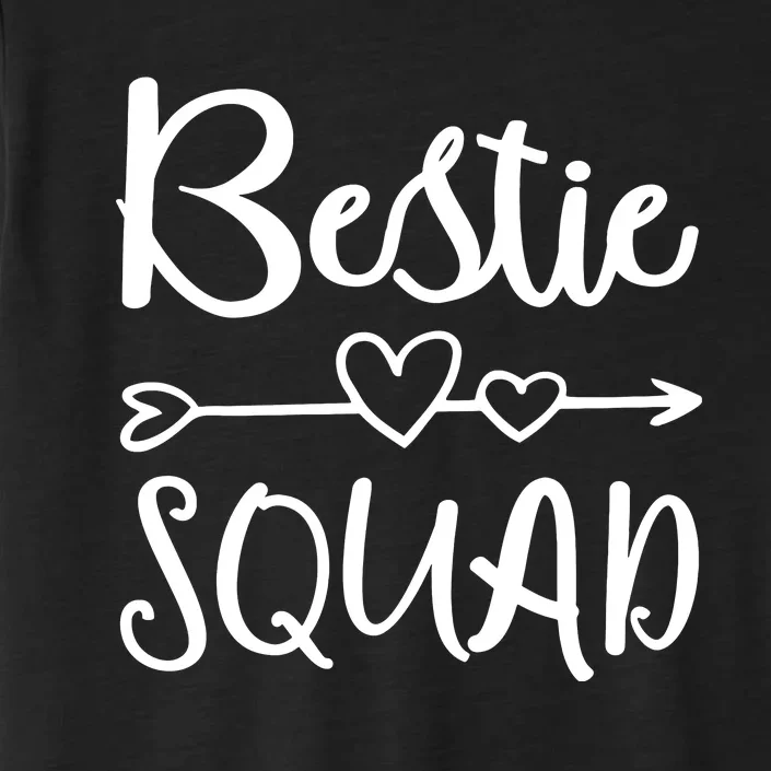 Bestie Squad Best Friend Forever For Love Women Girl ChromaSoft Performance T-Shirt