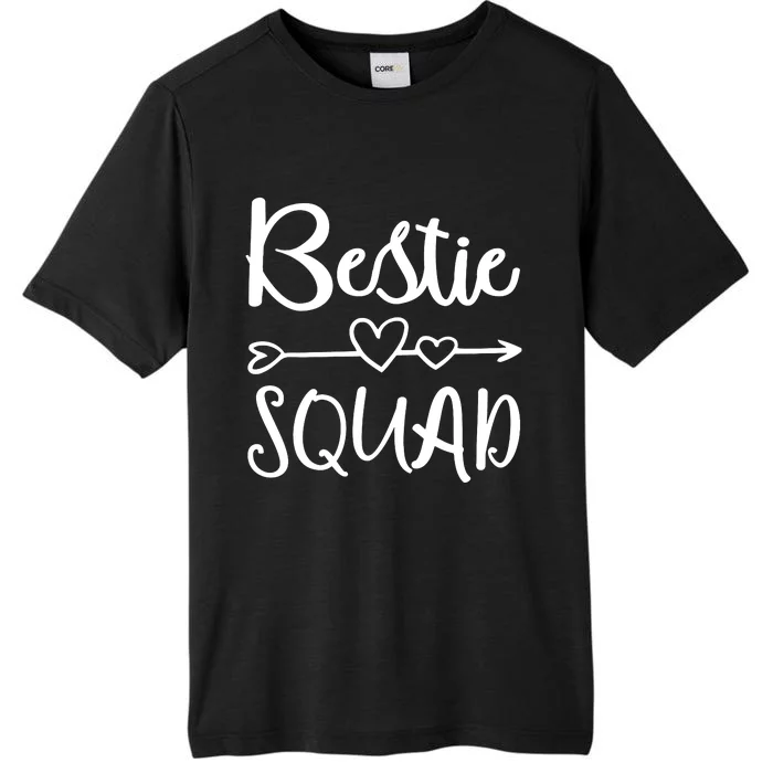 Bestie Squad Best Friend Forever For Love Women Girl ChromaSoft Performance T-Shirt