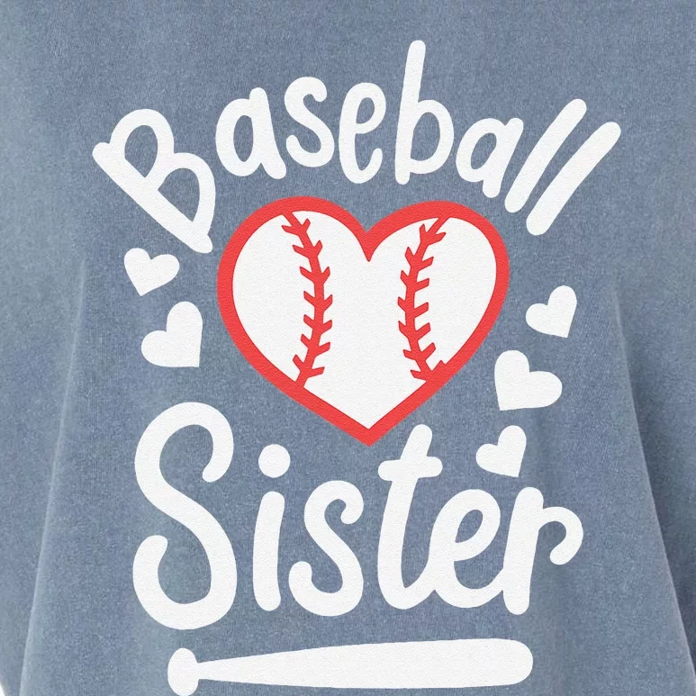 Baseball Sister Garment-Dyed Women's Muscle Tee