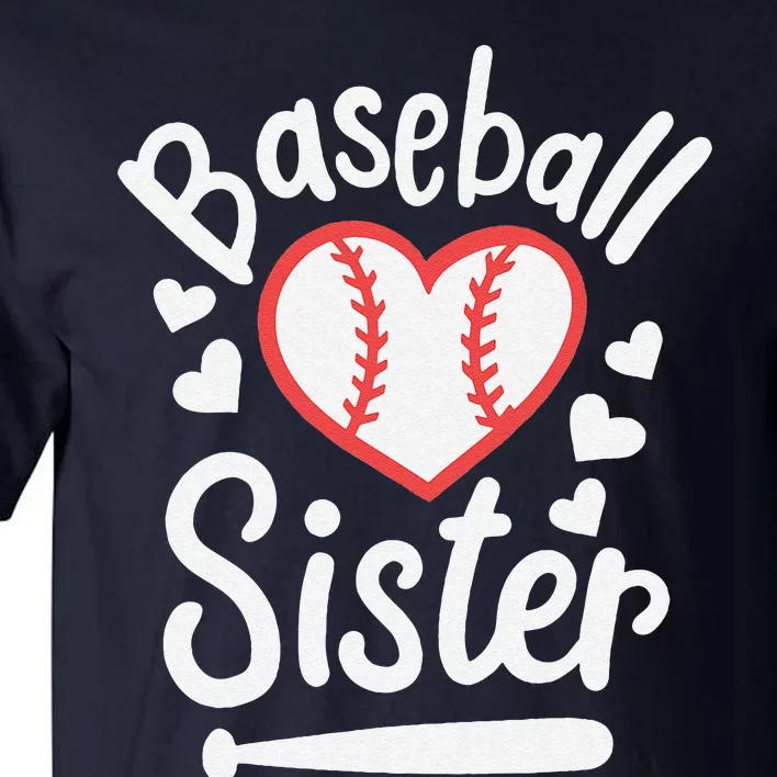 Baseball Sister Tall T-Shirt