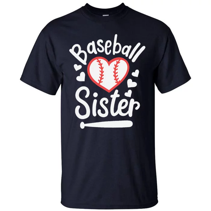 Baseball Sister Tall T-Shirt