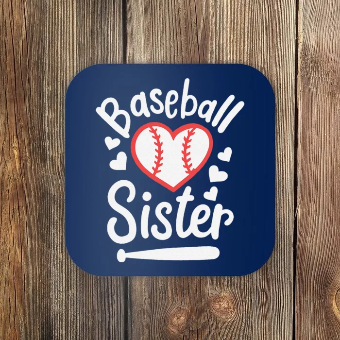 Baseball Sister Coaster