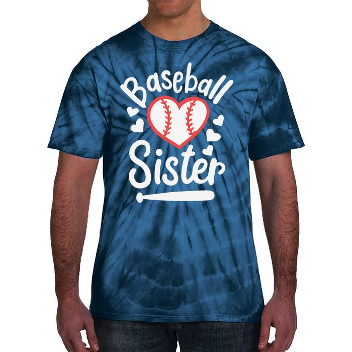 Baseball Sister Tie-Dye T-Shirt