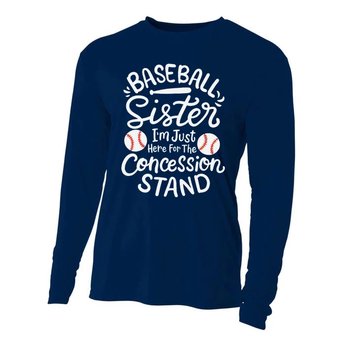 Baseball Sister Cooling Performance Long Sleeve Crew