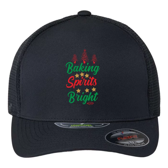 Baking Spirits Bright Flexfit Unipanel Trucker Cap