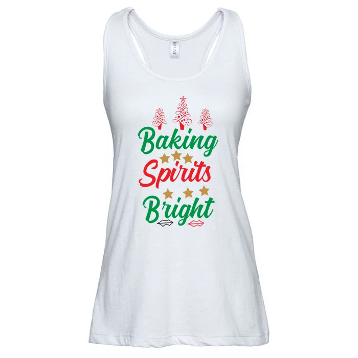 Baking Spirits Bright Ladies Essential Flowy Tank