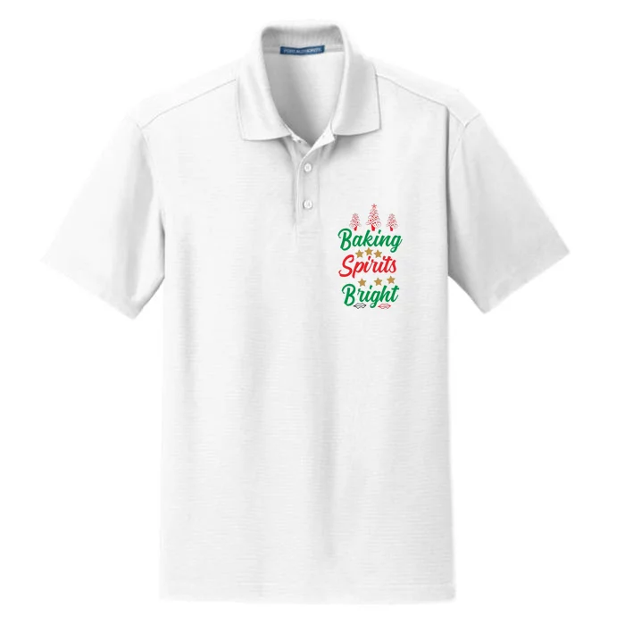 Baking Spirits Bright Dry Zone Grid Performance Polo