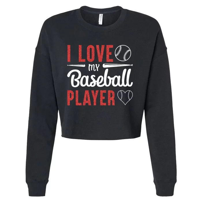 Baseball S Cropped Pullover Crew