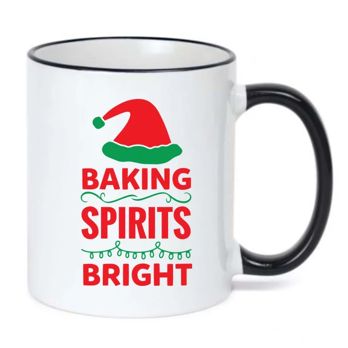 Baking Spirits Bright Black Color Changing Mug