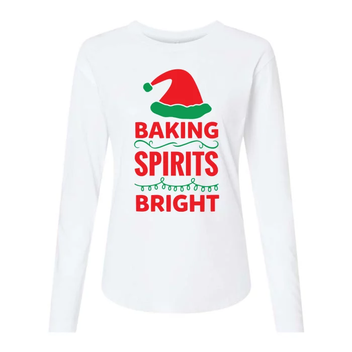 Baking Spirits Bright Womens Cotton Relaxed Long Sleeve T-Shirt