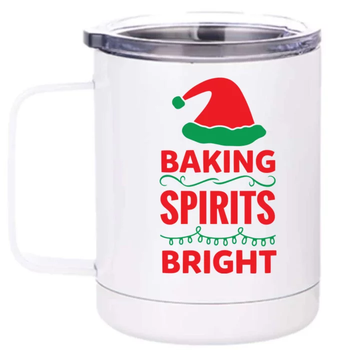 Baking Spirits Bright Front & Back 12oz Stainless Steel Tumbler Cup