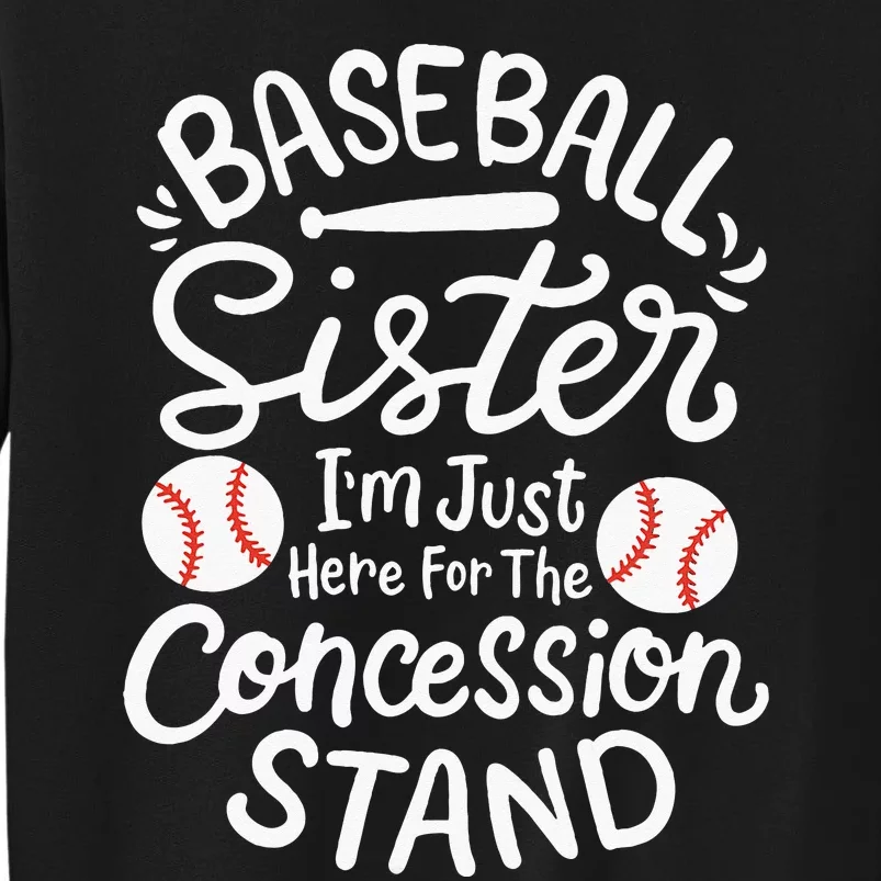 Baseball Sister Sweatshirt