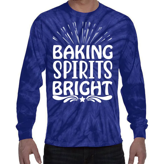 Baking Spirits Bright Tie-Dye Long Sleeve Shirt