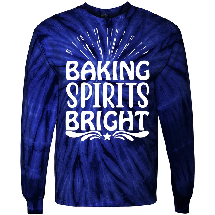 Baking Spirits Bright Tie-Dye Long Sleeve Shirt