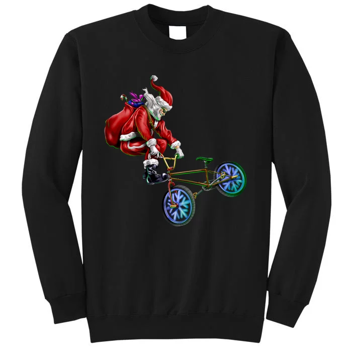 BMX Santa Sweatshirt