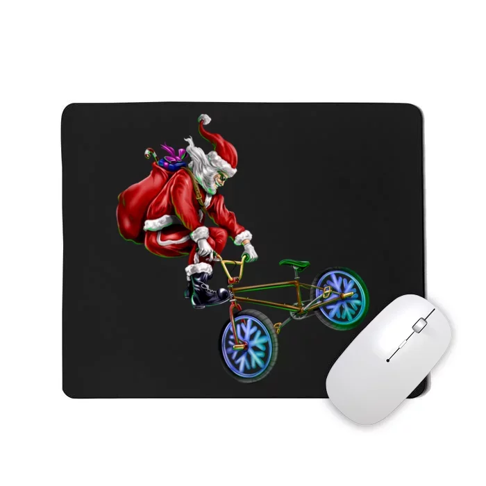 BMX Santa Mousepad