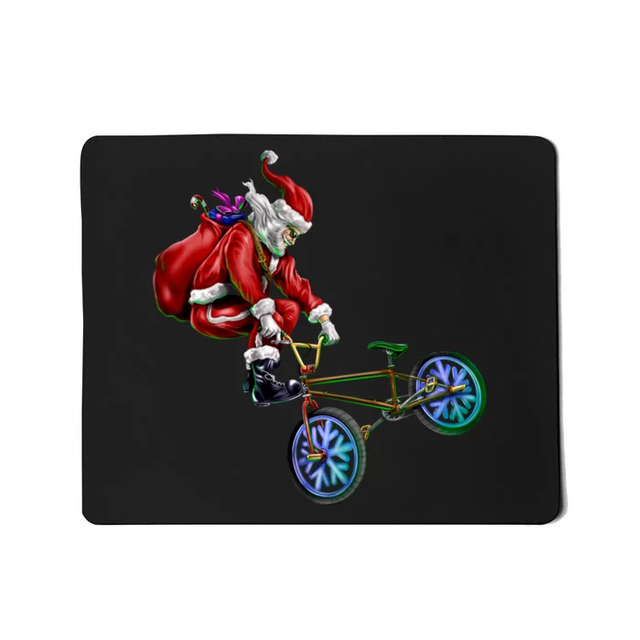 BMX Santa Mousepad