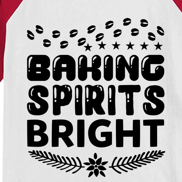 Baking Spirits Bright Kids Colorblock Raglan Jersey