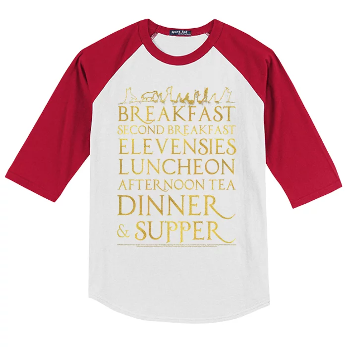 Breakfast Second Breakfast More Kids Colorblock Raglan Jersey