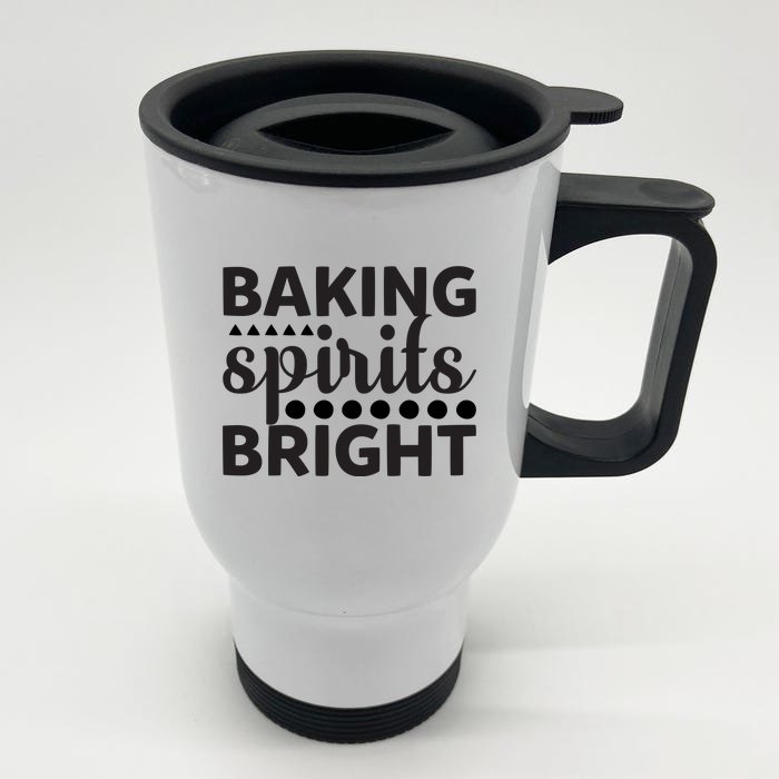 Baking Spirits Bright Front & Back Stainless Steel Travel Mug