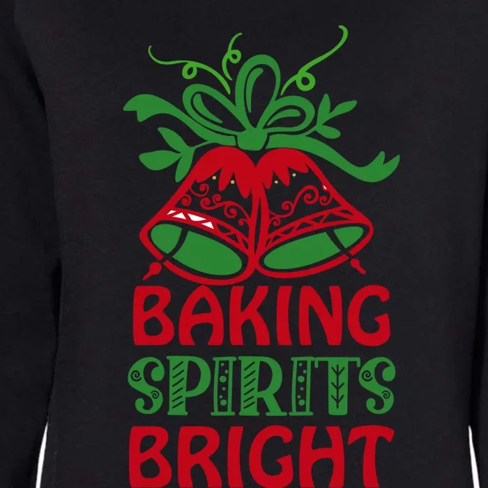 Baking Spirits Bright Womens California Wash Sweatshirt