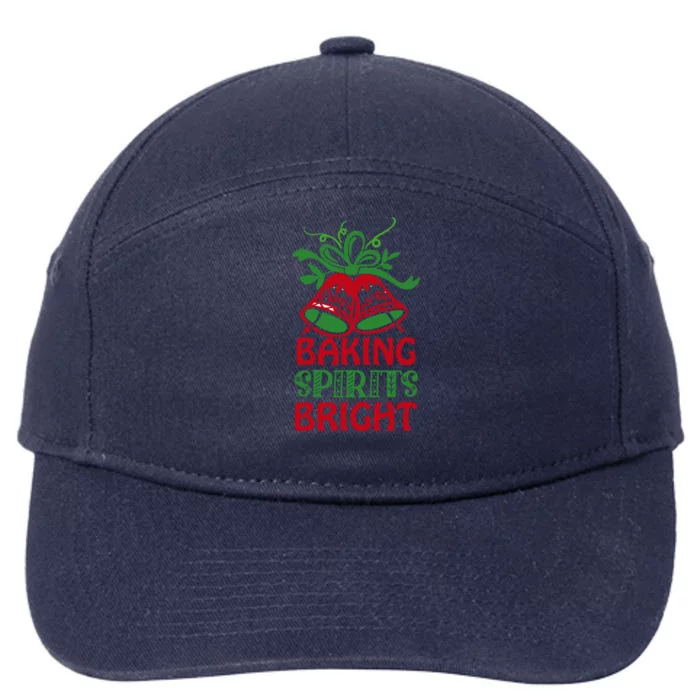 Baking Spirits Bright 7-Panel Snapback Hat