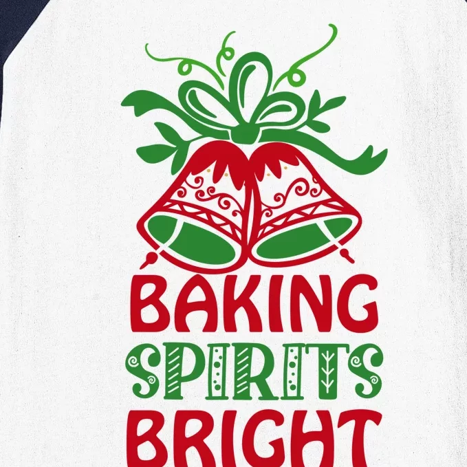 Baking Spirits Bright Baseball Sleeve Shirt