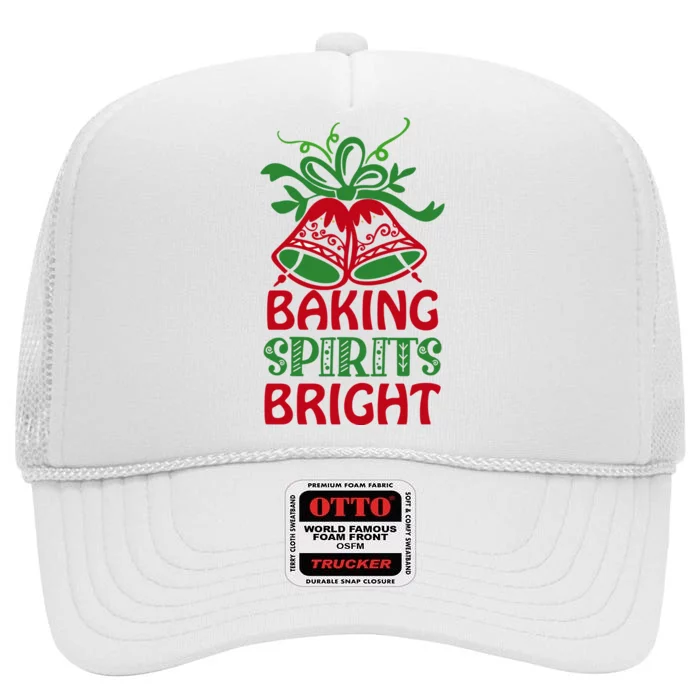 Baking Spirits Bright High Crown Mesh Trucker Hat