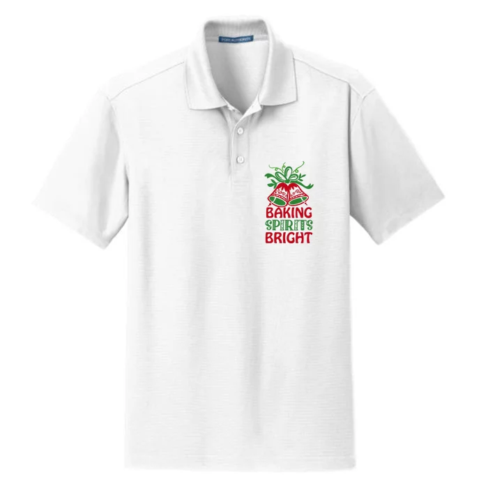 Baking Spirits Bright Dry Zone Grid Performance Polo