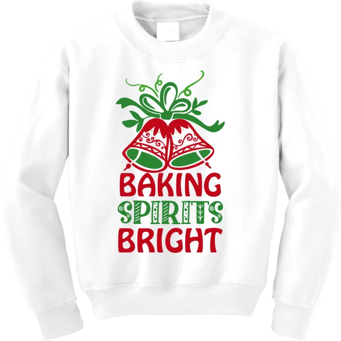 Baking Spirits Bright Kids Sweatshirt