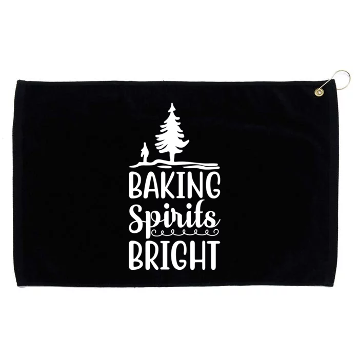 Baking Spirits Bright Grommeted Golf Towel