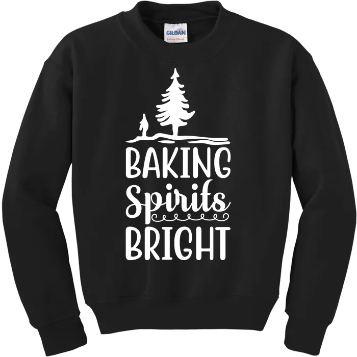 Baking Spirits Bright Kids Sweatshirt