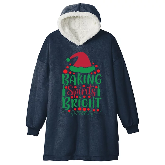 Baking Spirits Bright Hooded Wearable Blanket