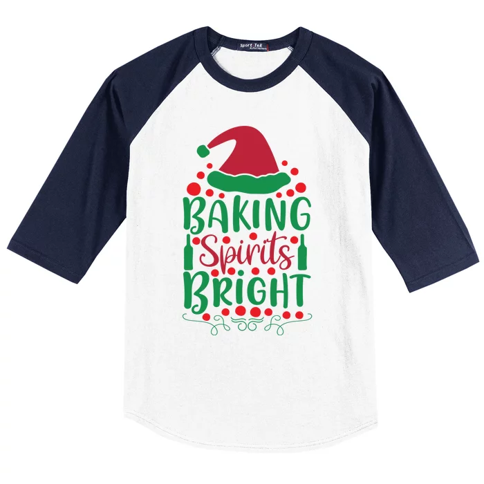 Baking Spirits Bright Baseball Sleeve Shirt