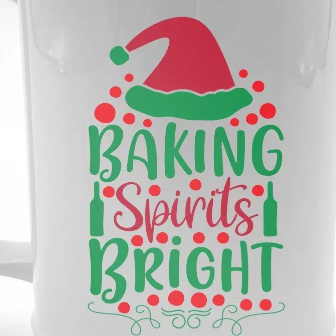 Baking Spirits Bright Front & Back Beer Stein