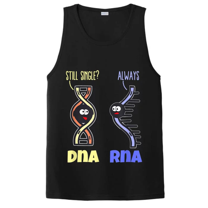 Biology Science Biologist Scientist Funny DNA RNA Performance Tank