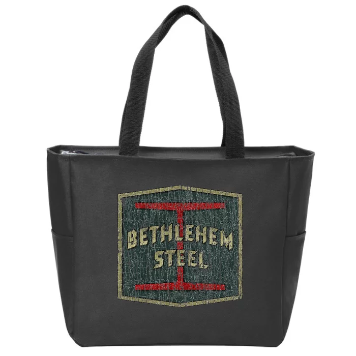 Bethlehem Steel Buffalo 1962 Zip Tote Bag