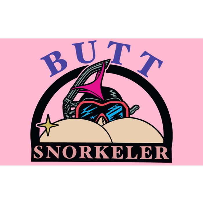 Butt Snorkeler Bumper Sticker