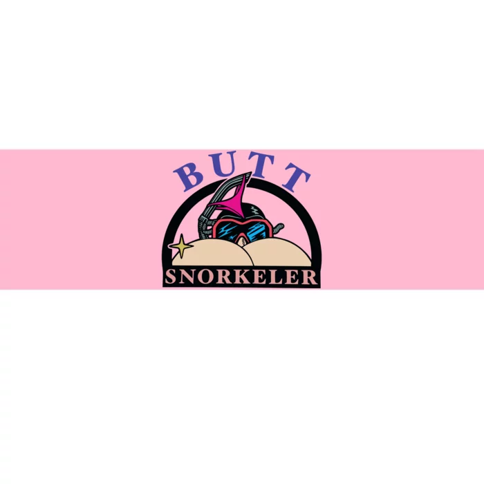 Butt Snorkeler Bumper Sticker