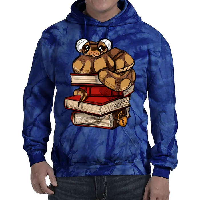 Book Snake Tie Dye Hoodie