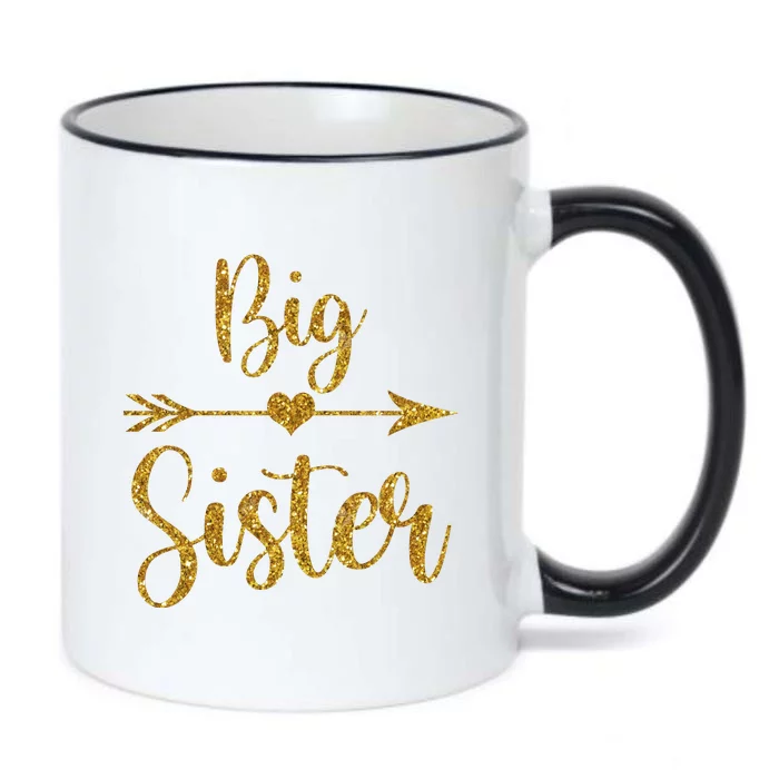 Big Sister Black Color Changing Mug