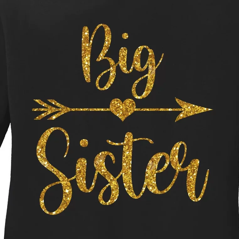 Big Sister Ladies Long Sleeve Shirt