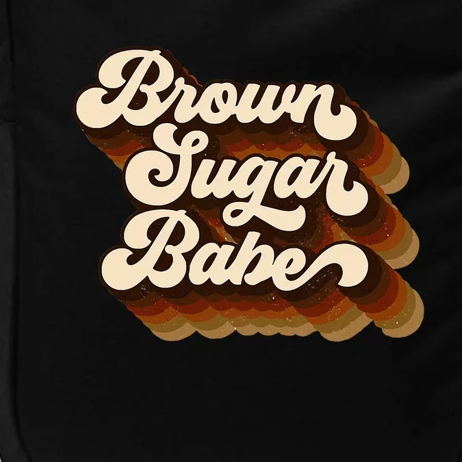 Brown Sugar Babe Afro Queen Black Pride Melanin Impact Tech Backpack